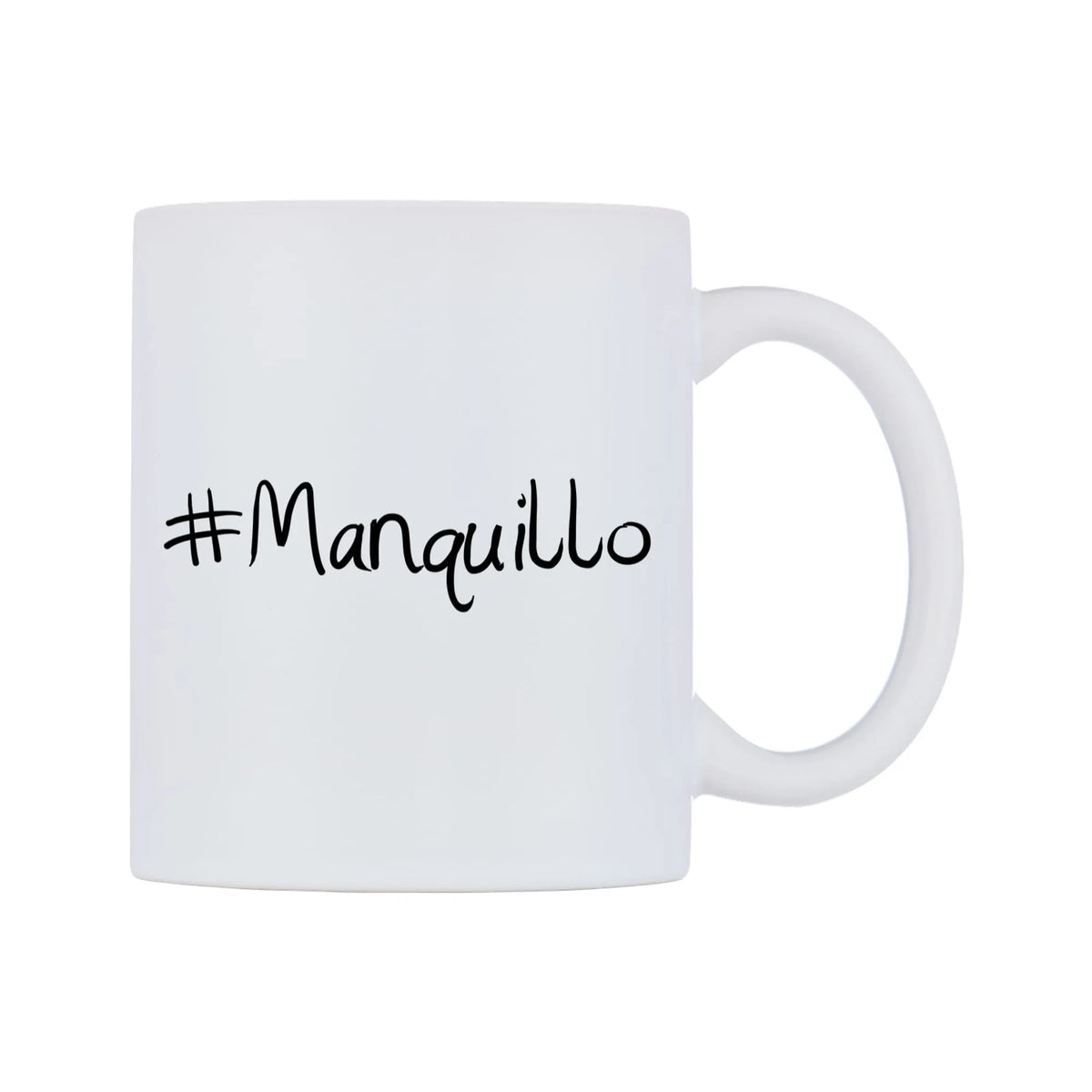 Manquillo Mug — mug, left side, on a white background