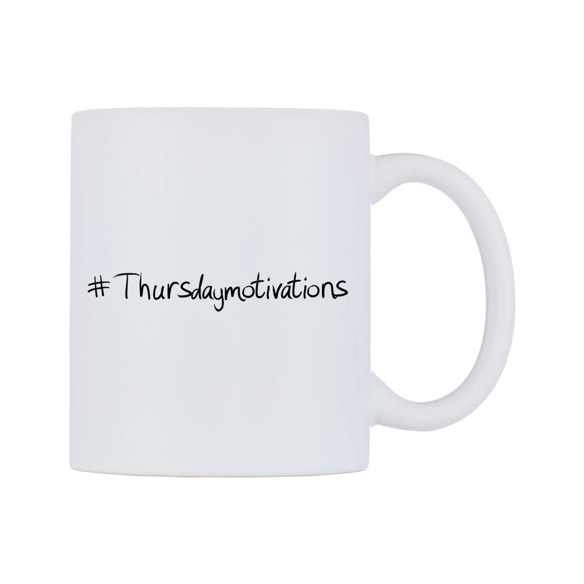 Thursdaymotivations Mug — mug, left side, on a white background