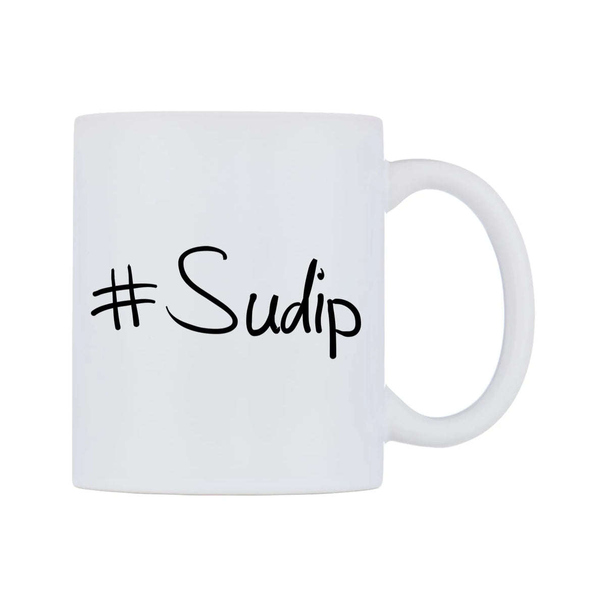 Sudip Mug — mug, left side, on a white background