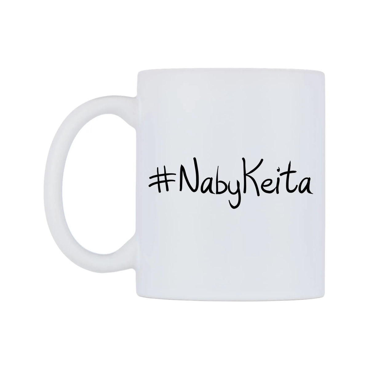 NabyKeita Mug — mug, right side, on a white background