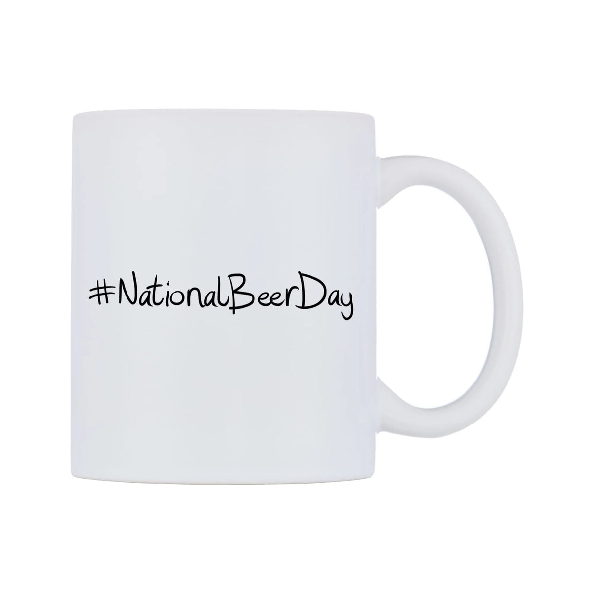 NationalBeerDay Mug — mug, left side, on a white background