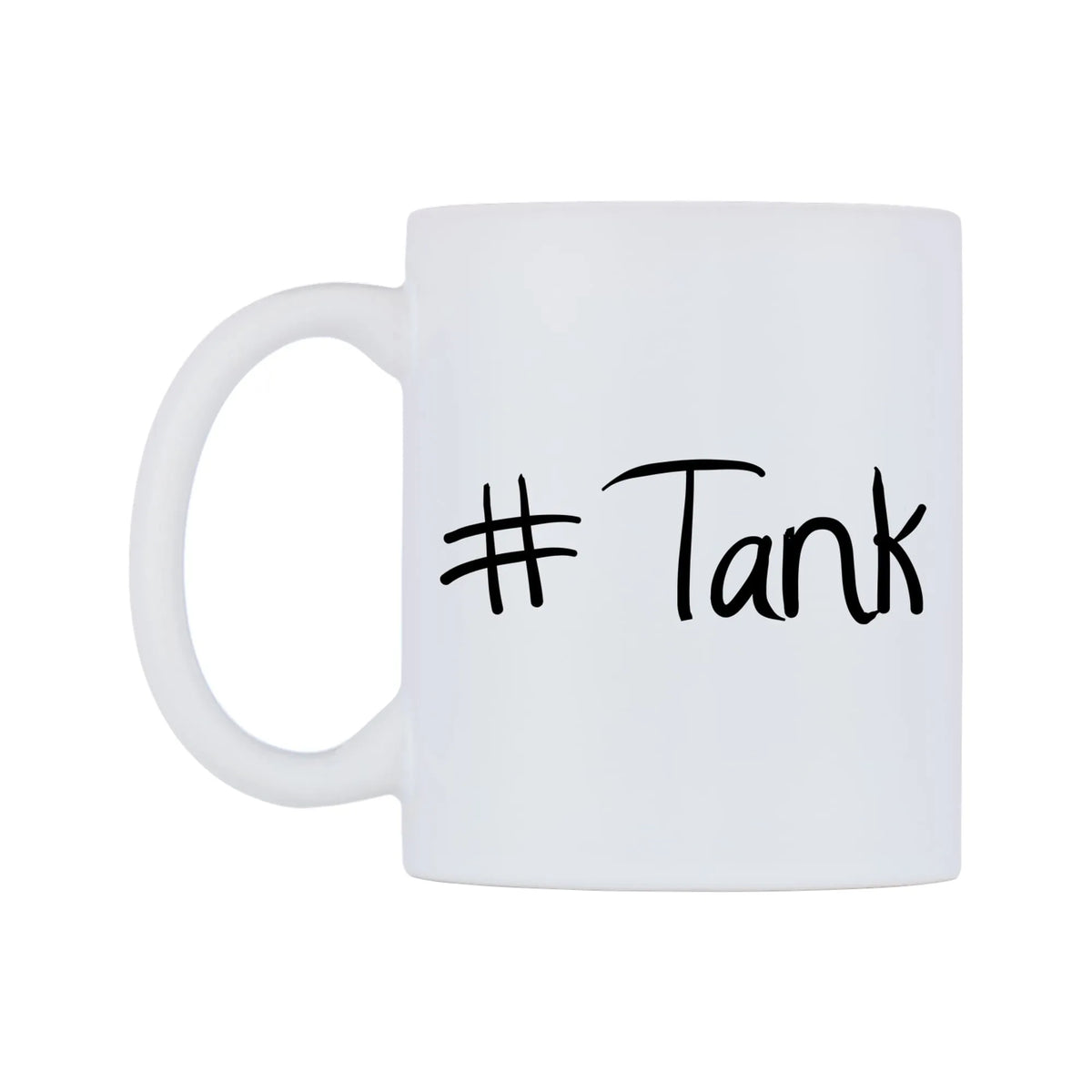 Tank Mug — mug, right side, on a white background
