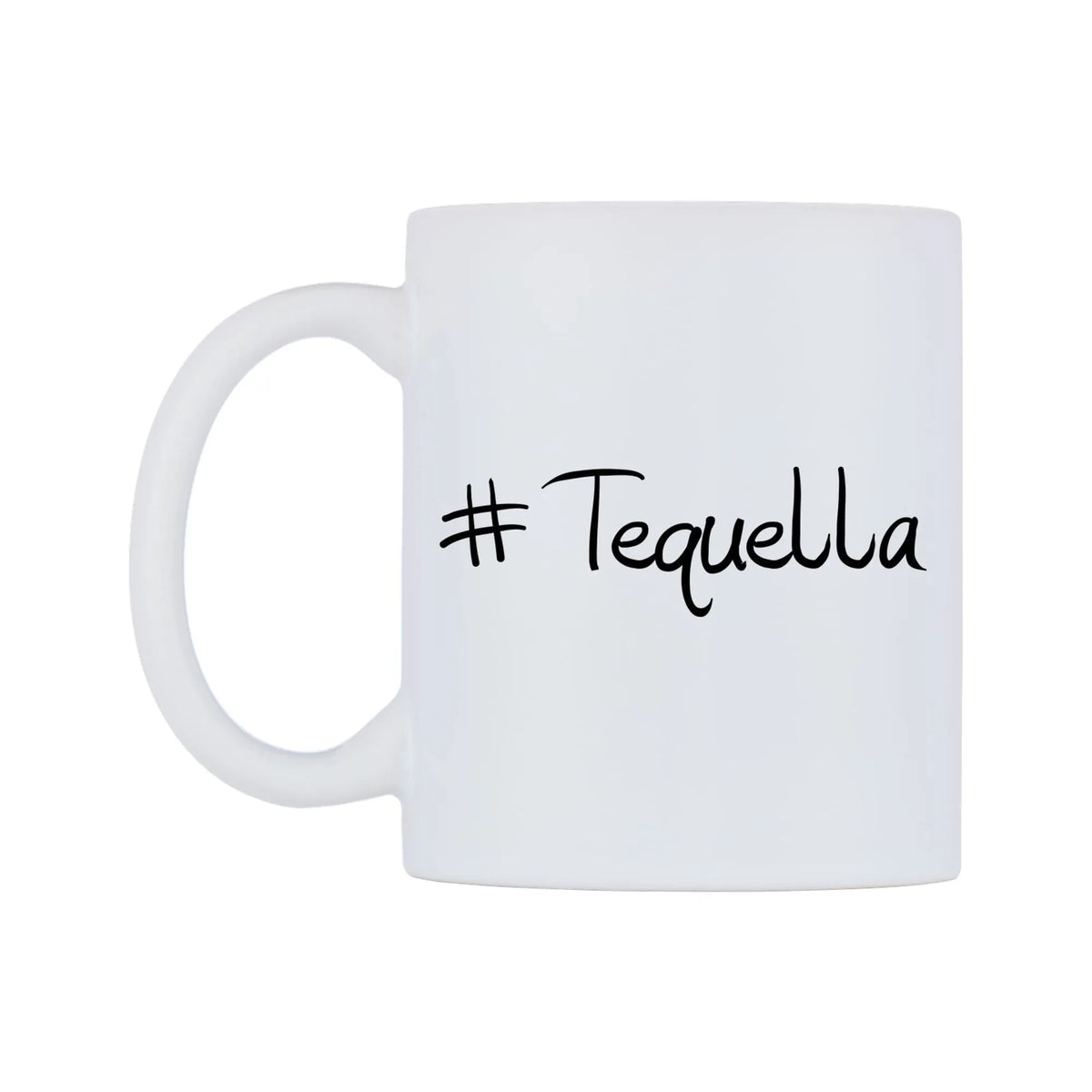 Tequella Mug — mug, right side, on a white background