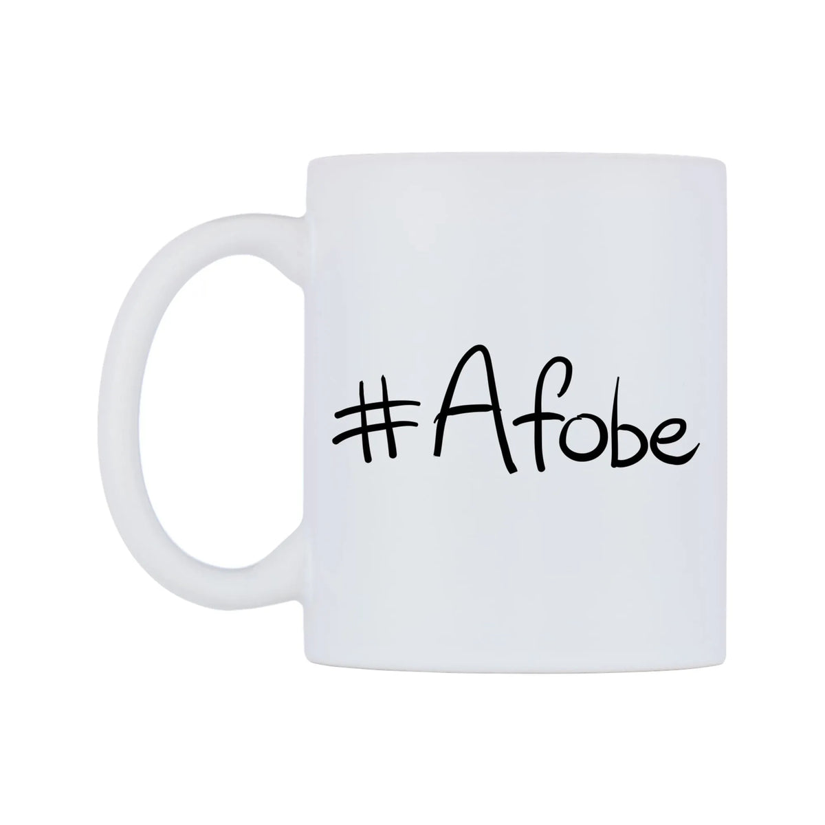 Afobe Mug — mug, right side, on a white background