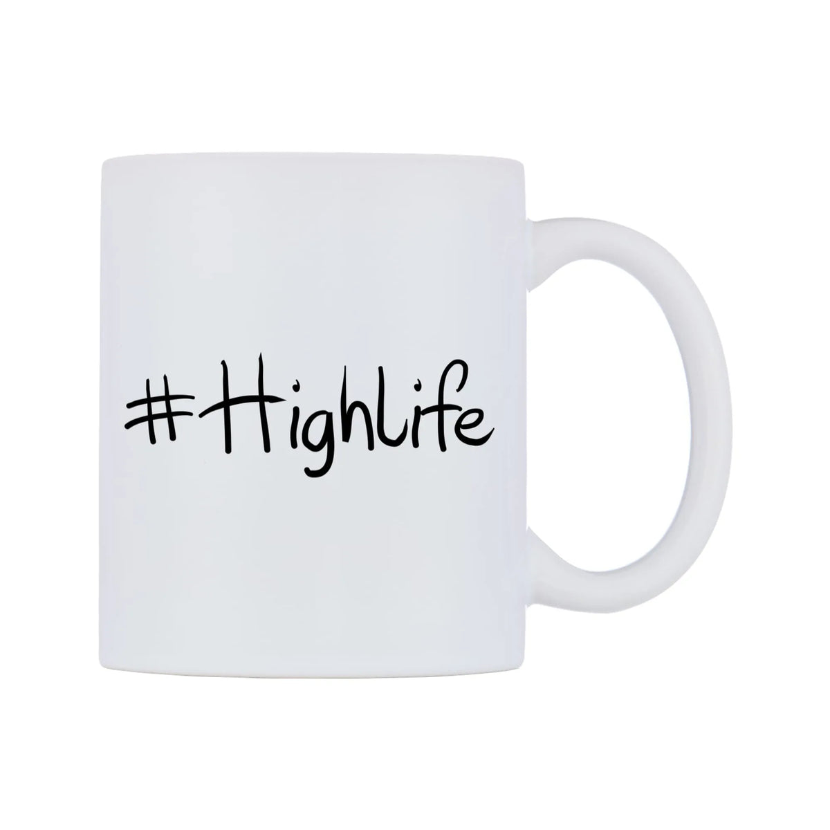 Highlife Mug — mug, left side, on a white background