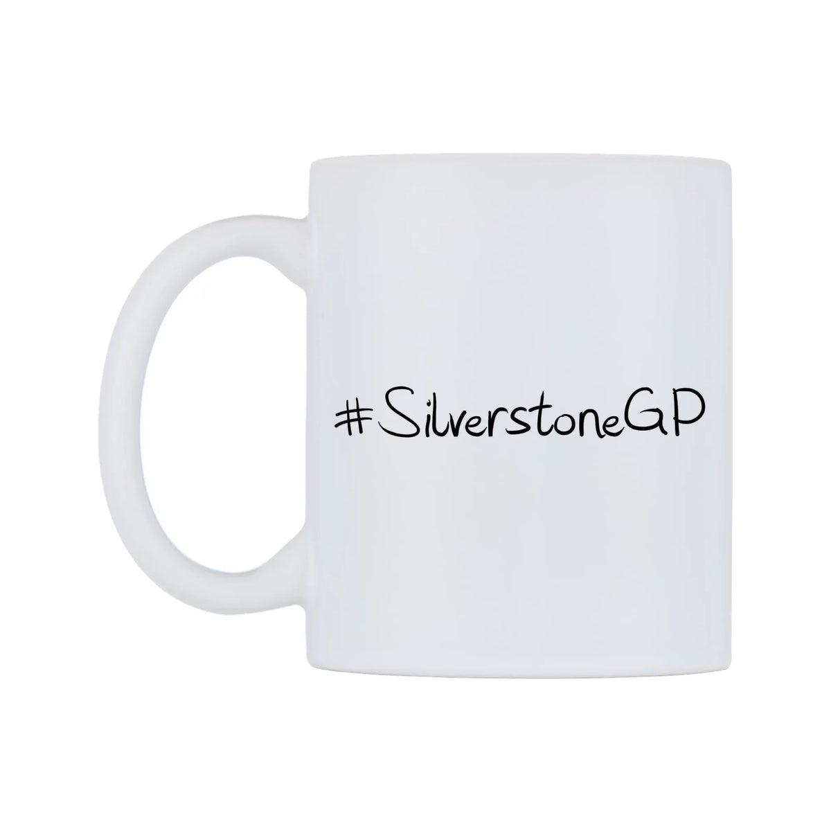 SilverstoneGP Mug — mug, right side, on a white background