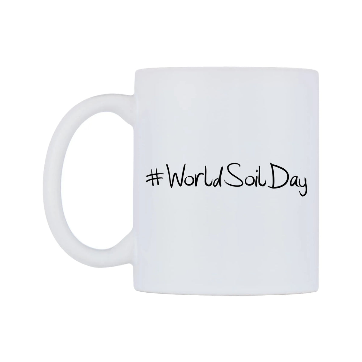 WorldSoilDay Mug — mug, right side, on a white background