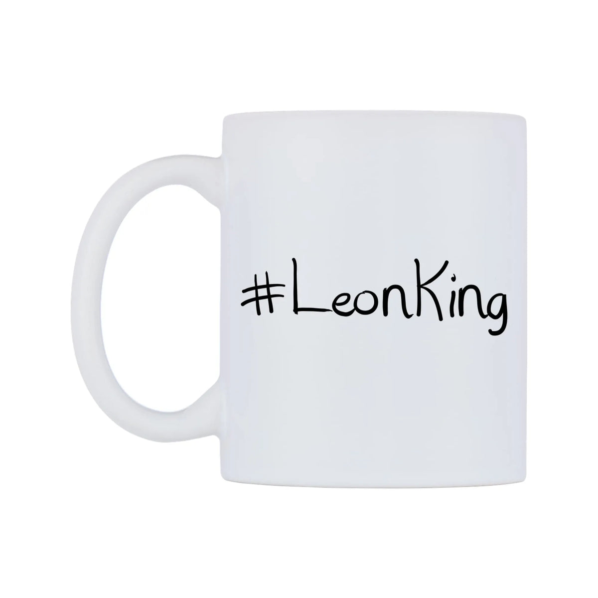 LeonKing Mug — mug, right side, on a white background