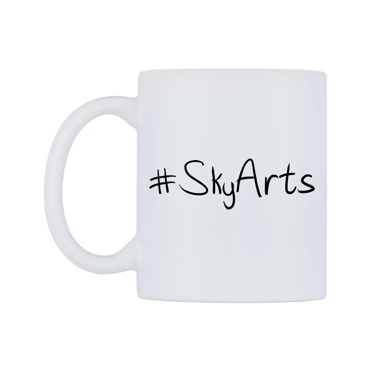 SkyArts Mug — mug, right side, on a white background