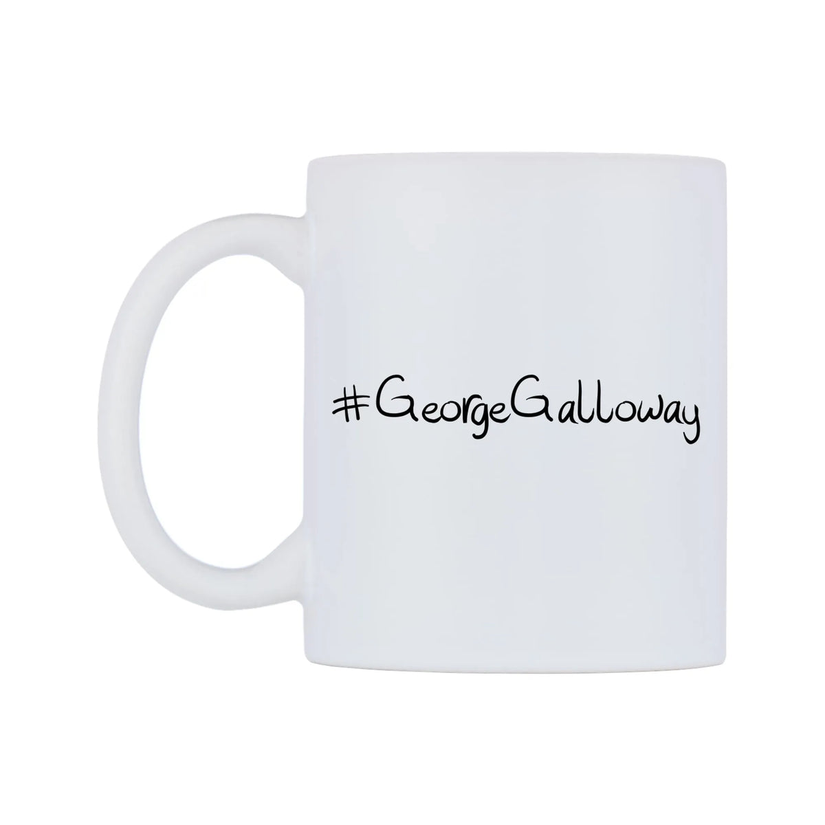 GeorgeGalloway Mug — mug, right side, on a white background