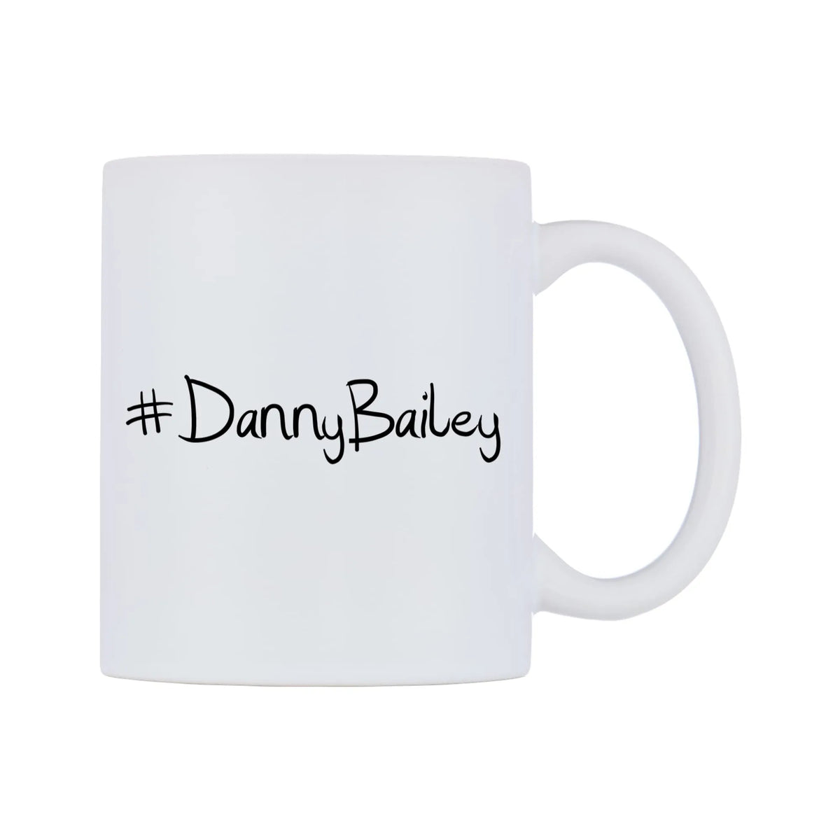 DannyBailey Mug — mug, left side, on a white background