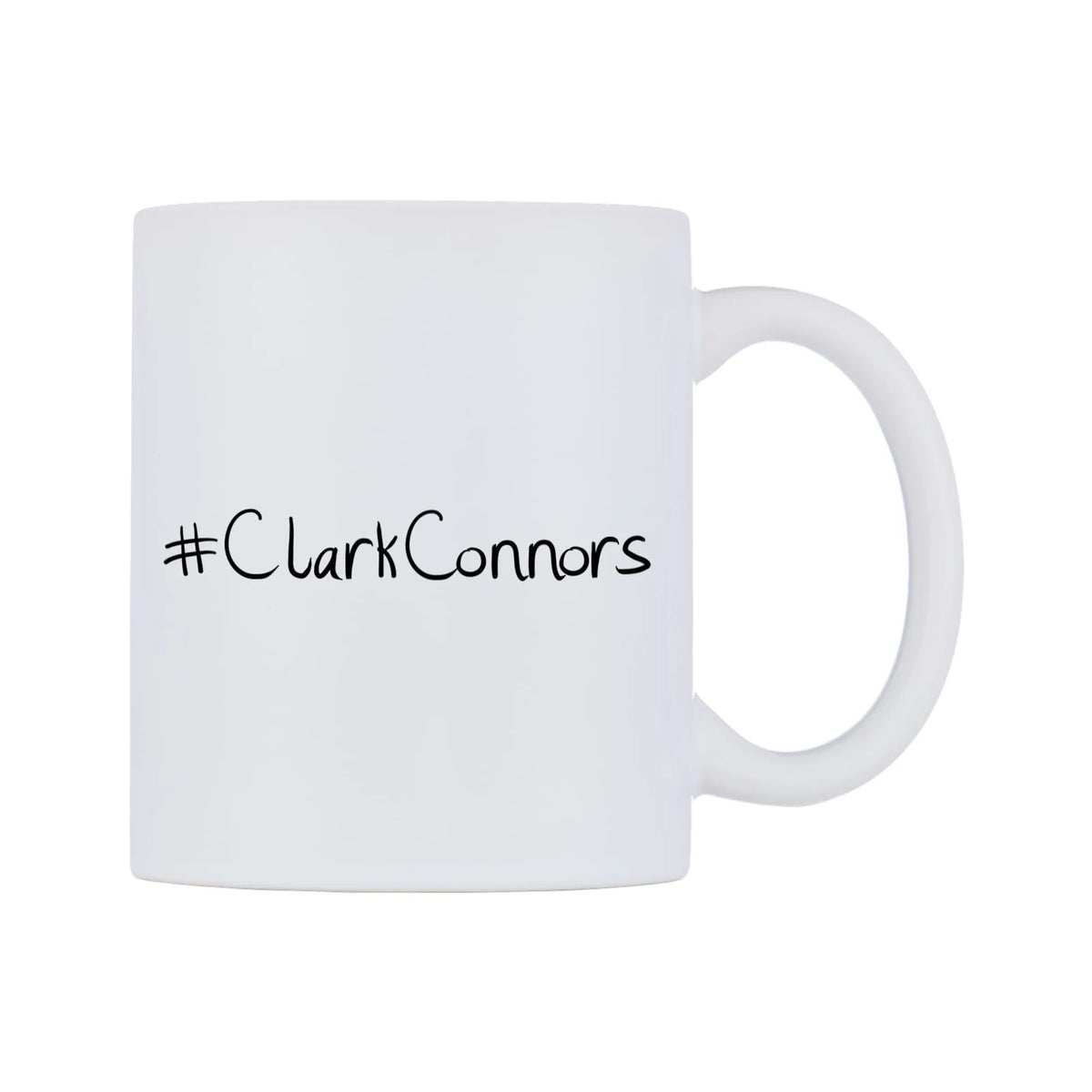ClarkConnors Mug — mug, left side, on a white background