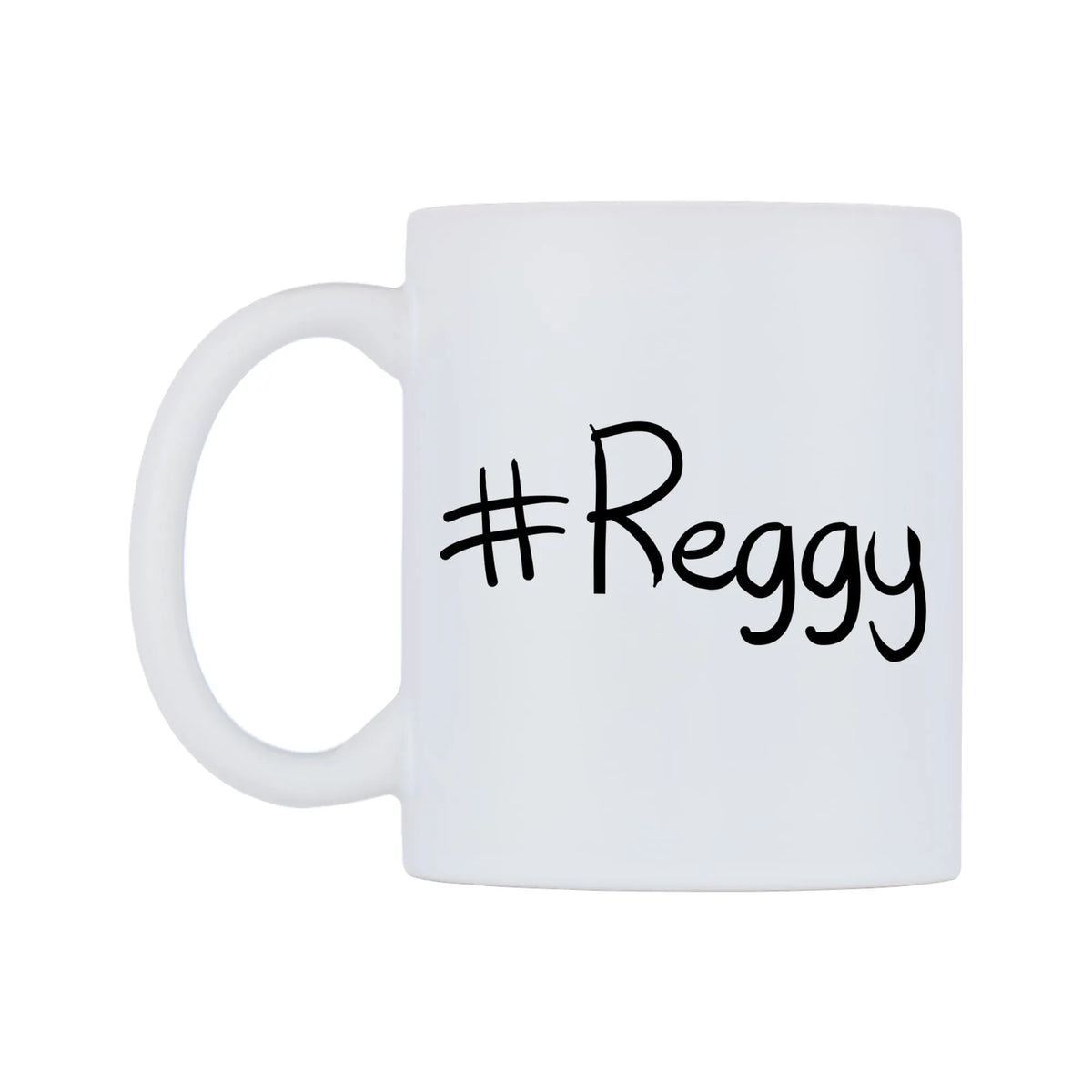 Reggy Mug — mug, right side, on a white background
