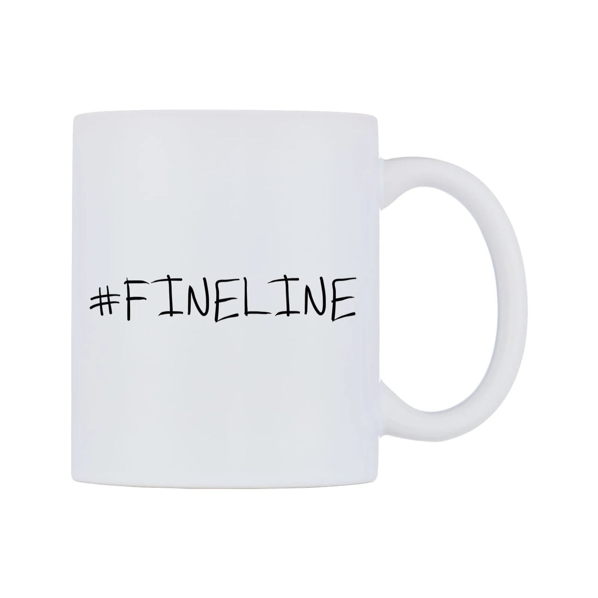 FINELINE Mug — mug, left side, on a white background