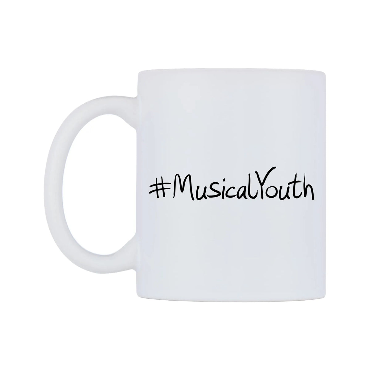 MusicalYouth Mug — mug, right side, on a white background