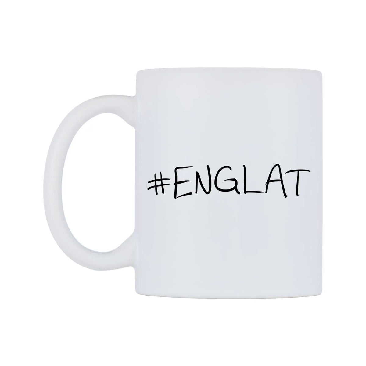 ENGLAT Mug — mug, right side, on a white background