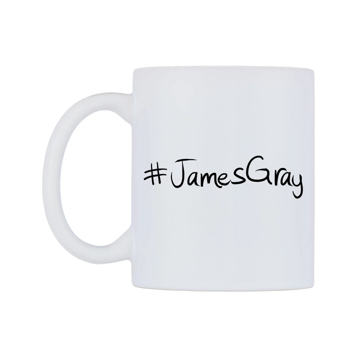 JamesGray Mug — mug, right side, on a white background