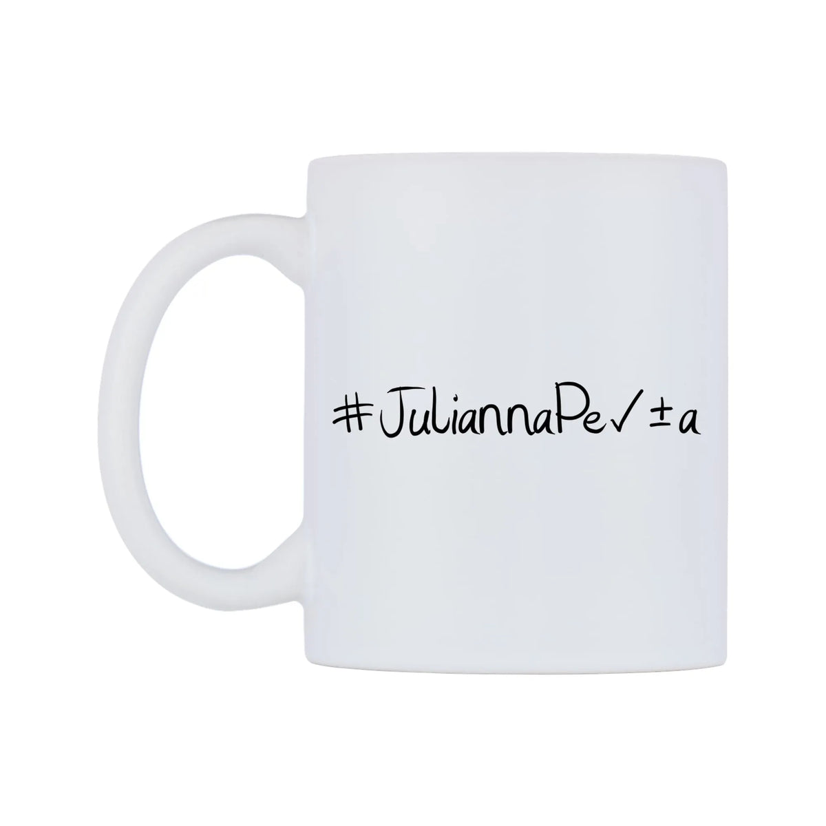 JuliannaPeña Mug — mug, right side, on a white background