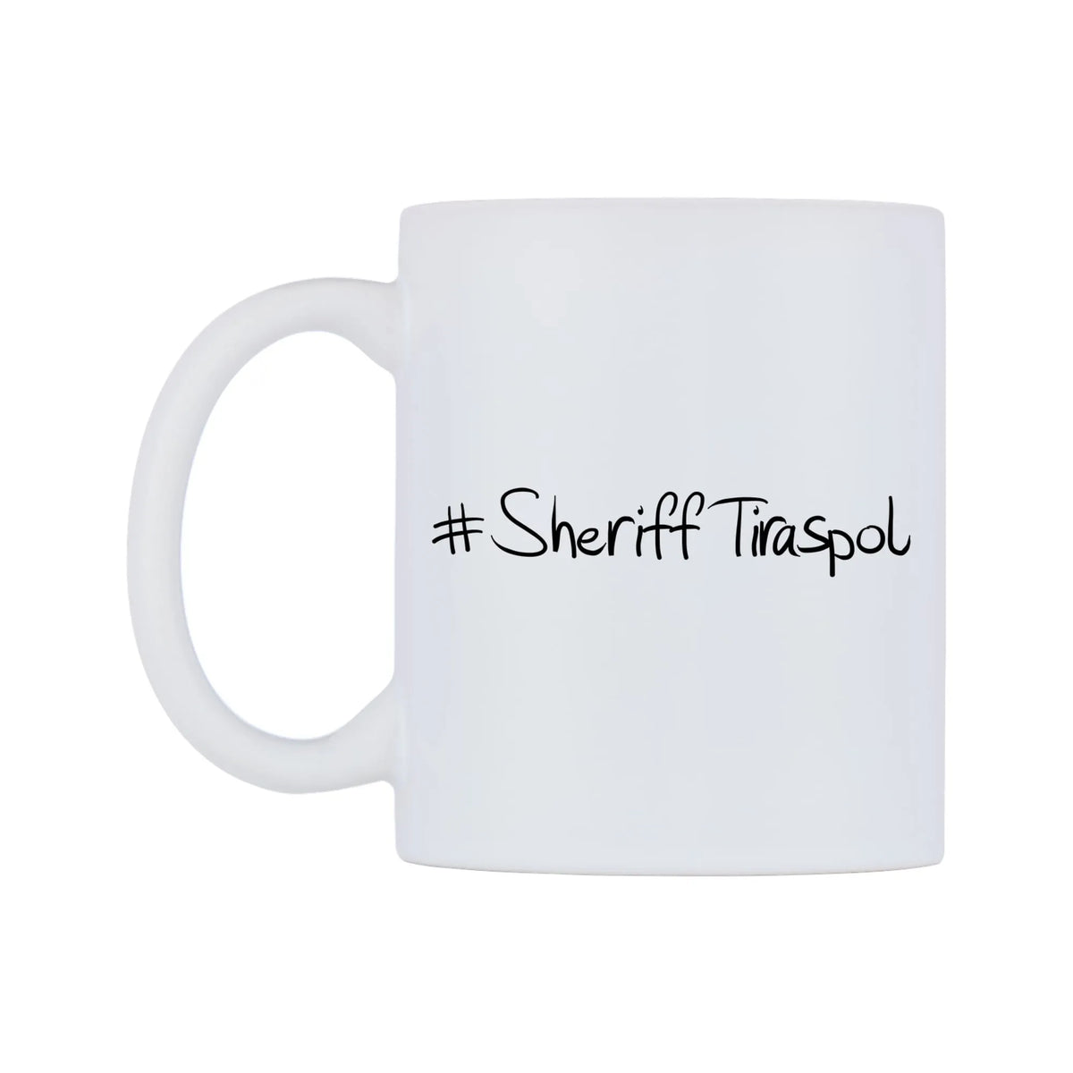 SheriffTiraspol Mug — mug, right side, on a white background
