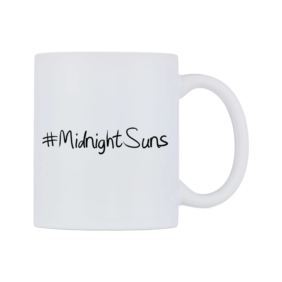 MidnightSuns Mug — mug, left side, on a white background