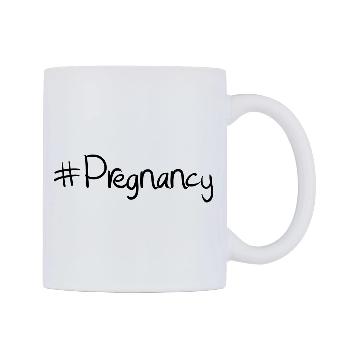 Pregnancy Mug — mug, left side, on a white background