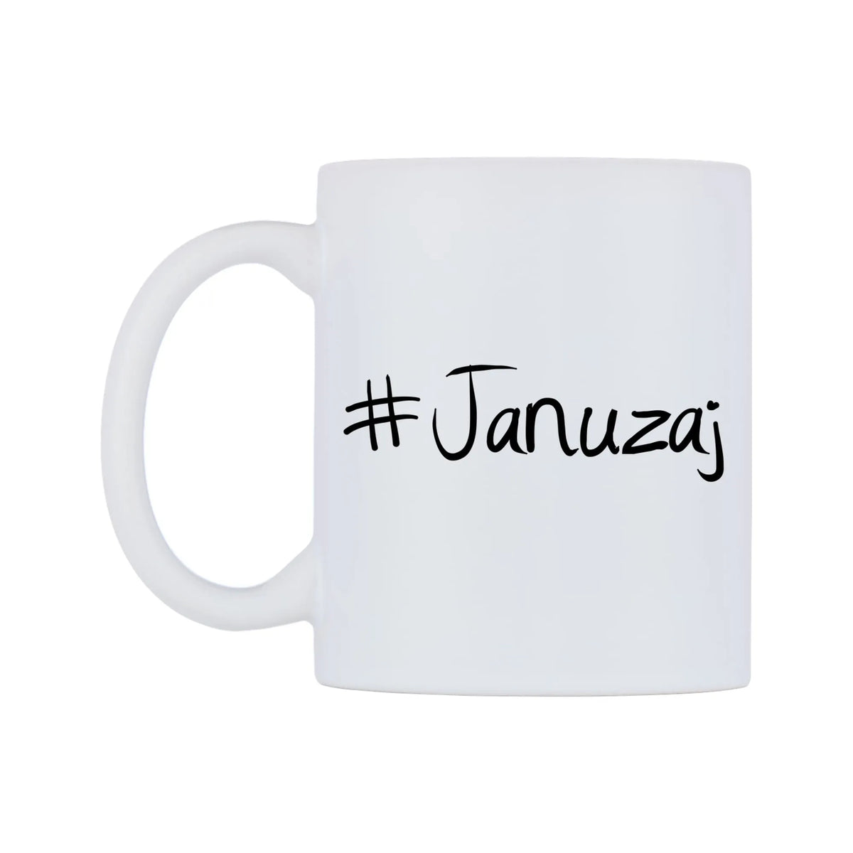 Januzaj Mug — mug, right side, on a white background