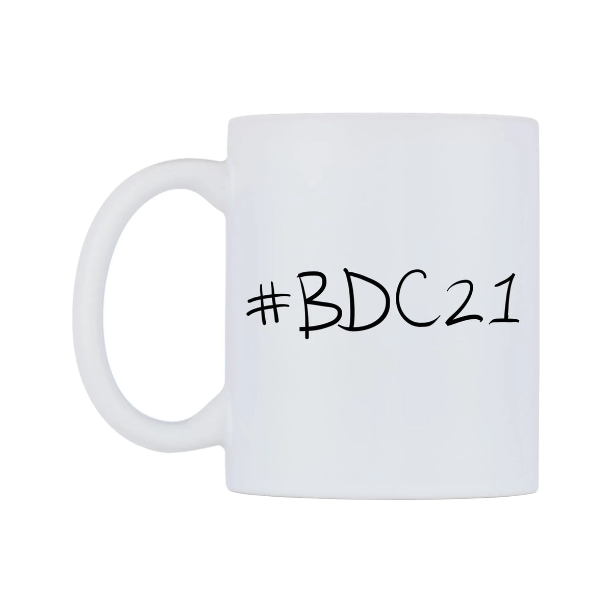 BDC21 Mug — mug, right side, on a white background