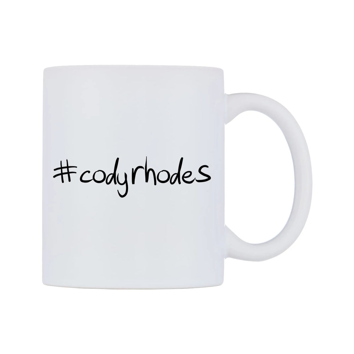 codyrhodes Mug — mug, left side, on a white background