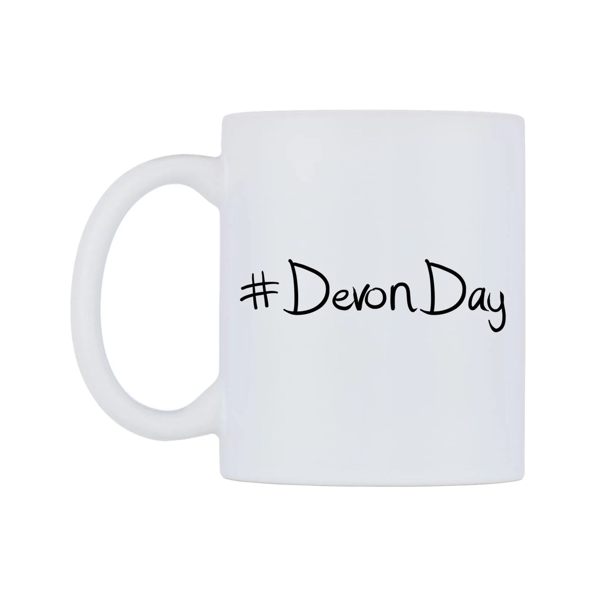 DevonDay Mug — mug, right side, on a white background