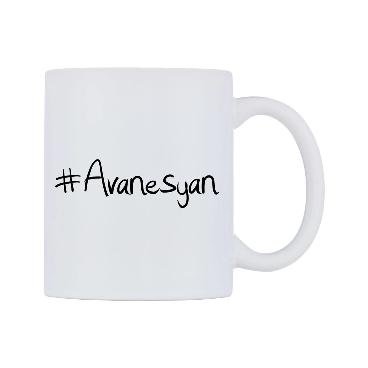 Avanesyan Mug — mug, left side, on a white background