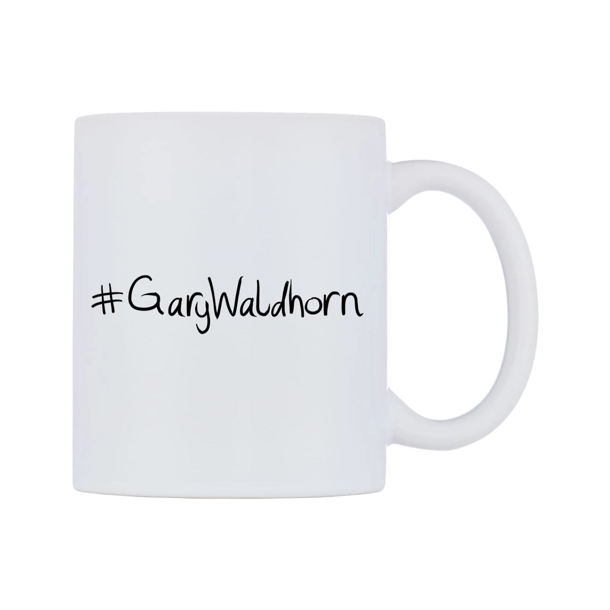 GaryWaldhorn Mug — mug, left side, on a white background