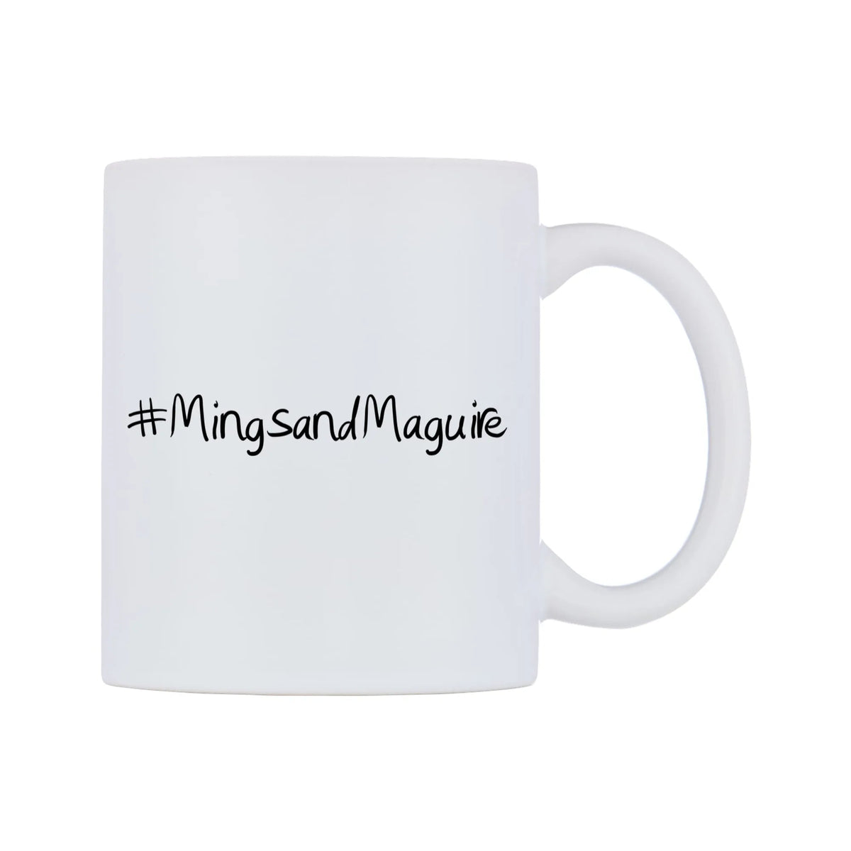 MingsandMaguire Mug — mug, left side, on a white background