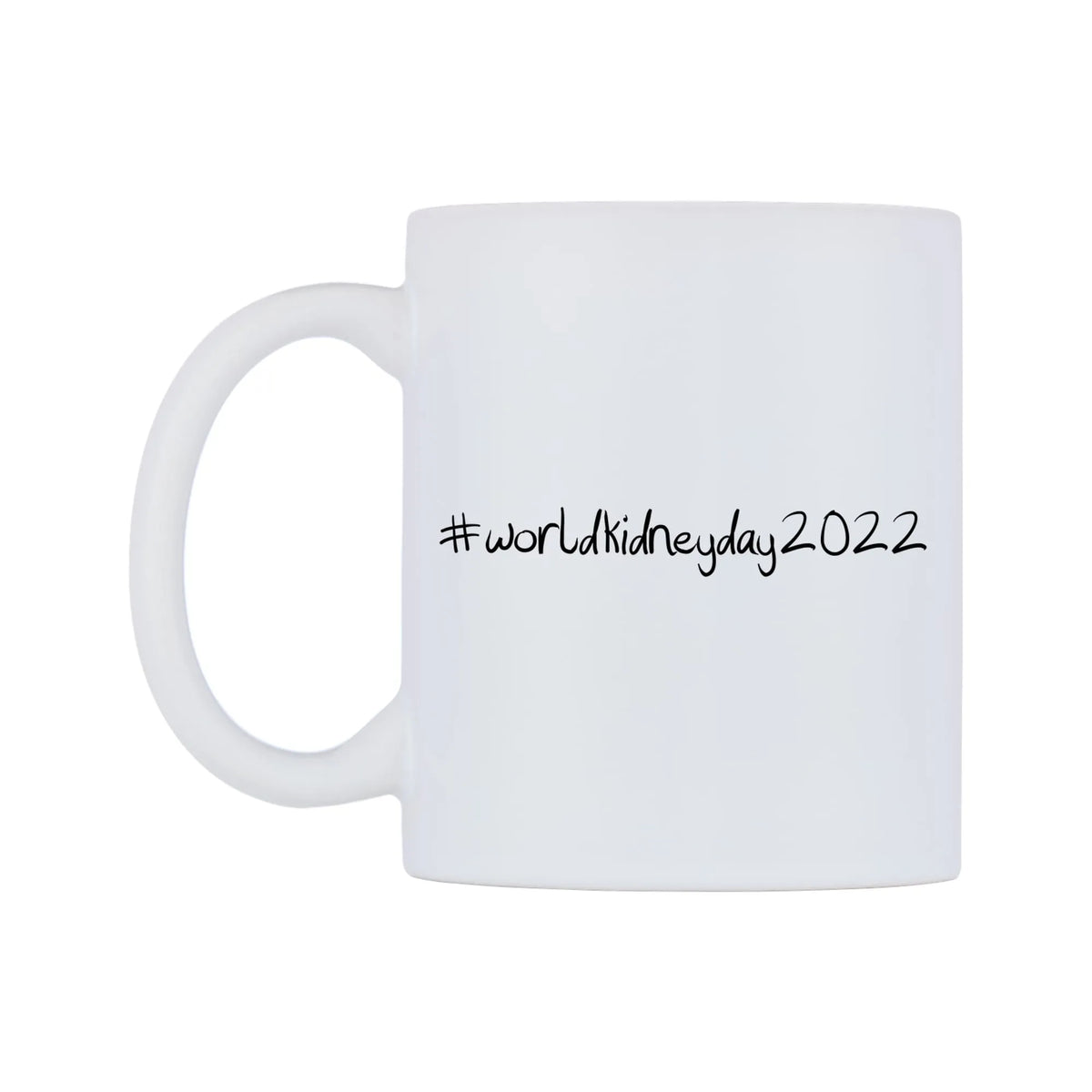 worldkidneyday2022 Mug — mug, right side, on a white background