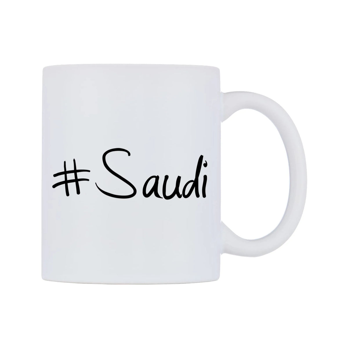 Saudi Mug — mug, left side, on a white background