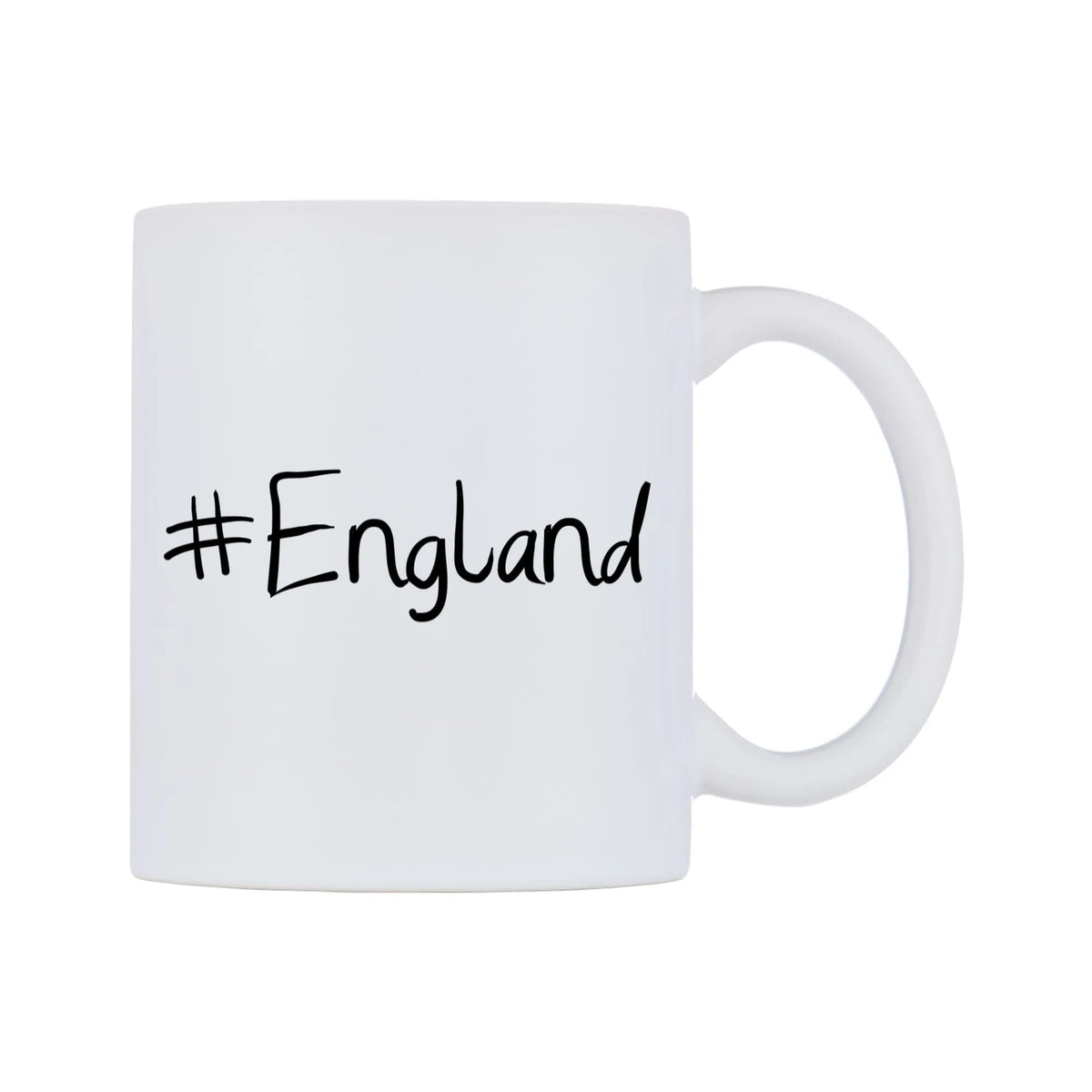 England Mug — mug, left side, on a white background