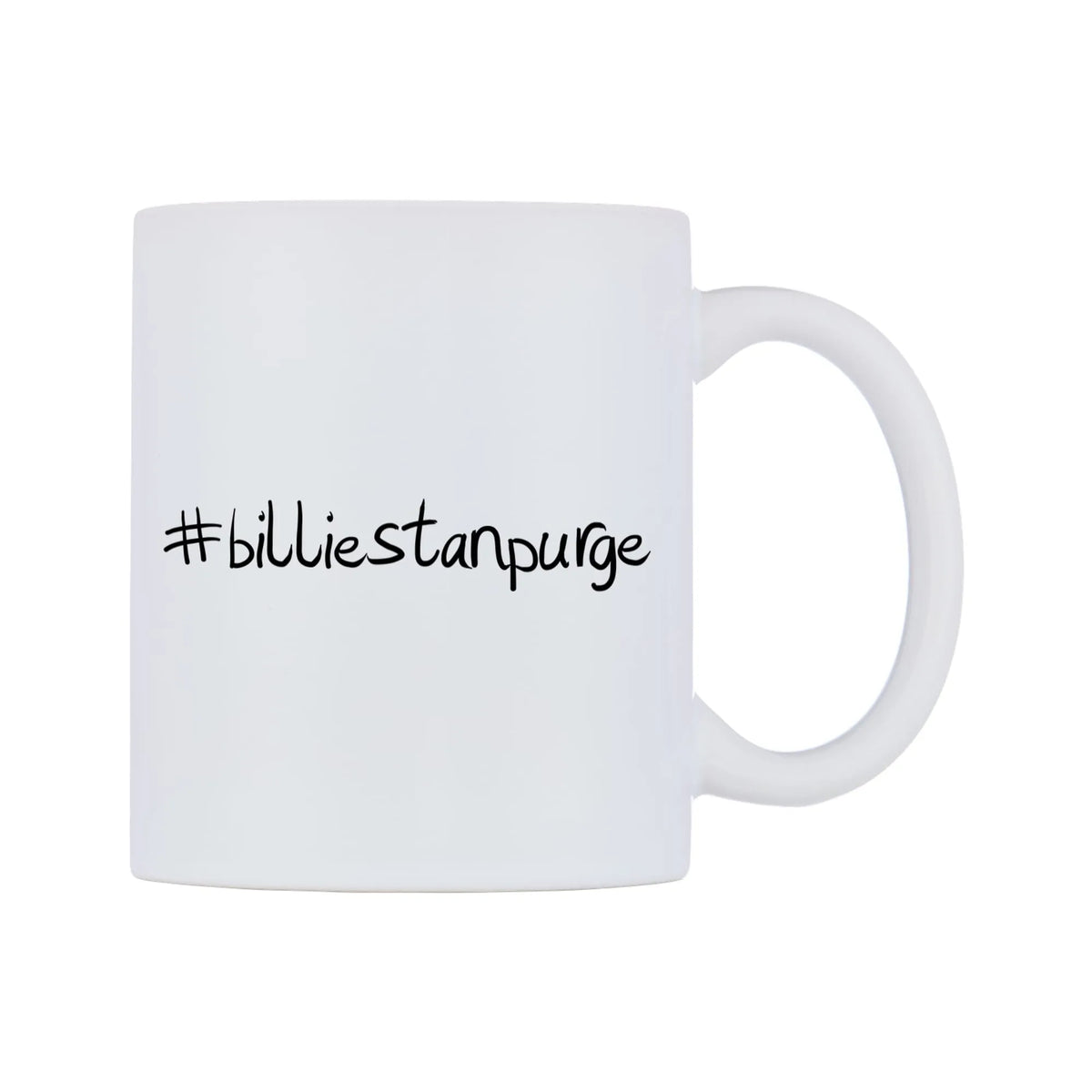 billiestanpurge Mug — mug, left side, on a white background