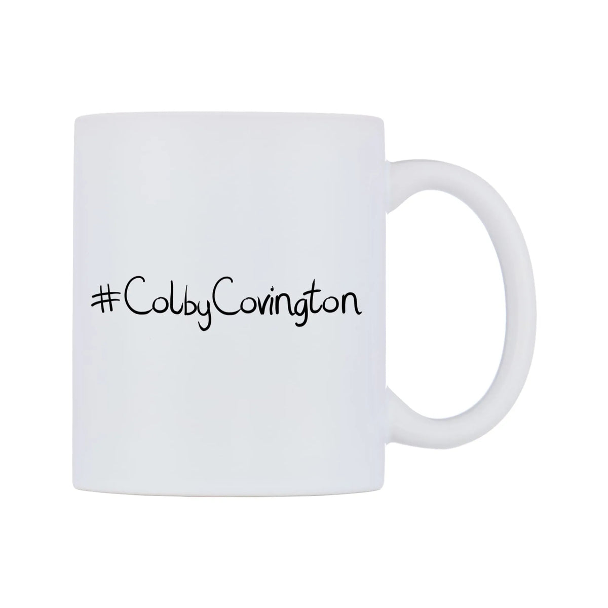 ColbyCovington Mug — mug, left side, on a white background