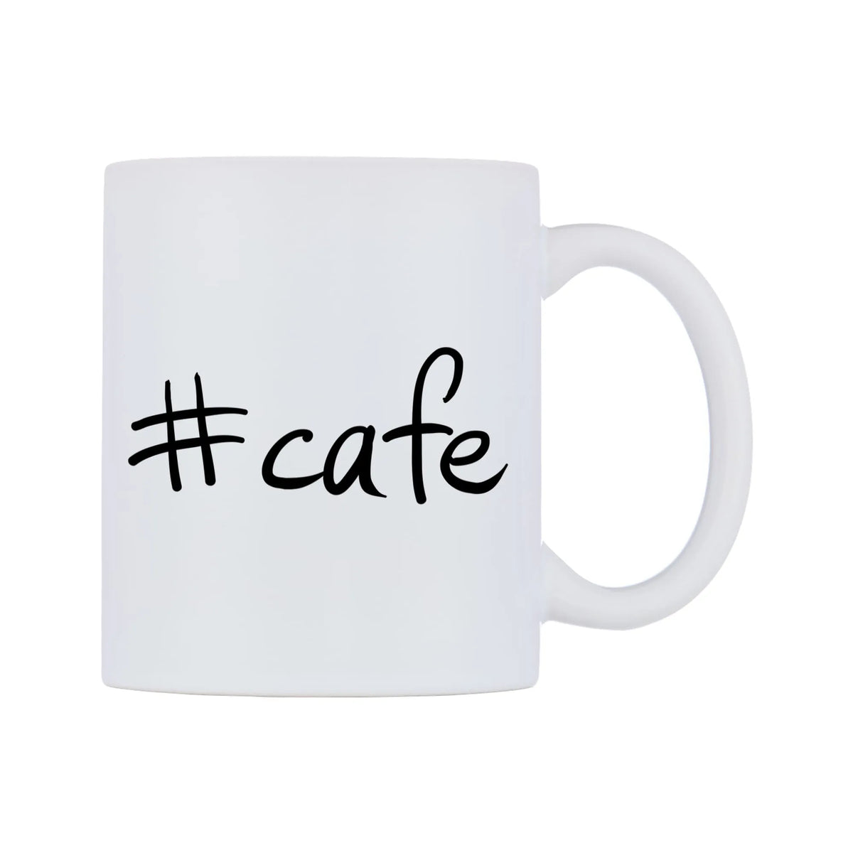 cafe Mug — mug, left side, on a white background