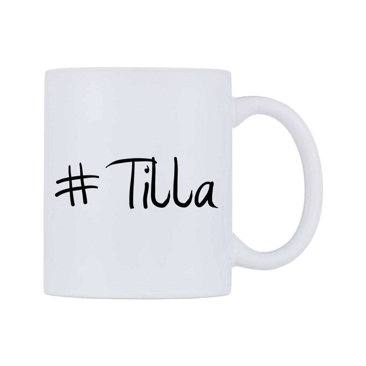 Tilla Mug — mug, left side, on a white background