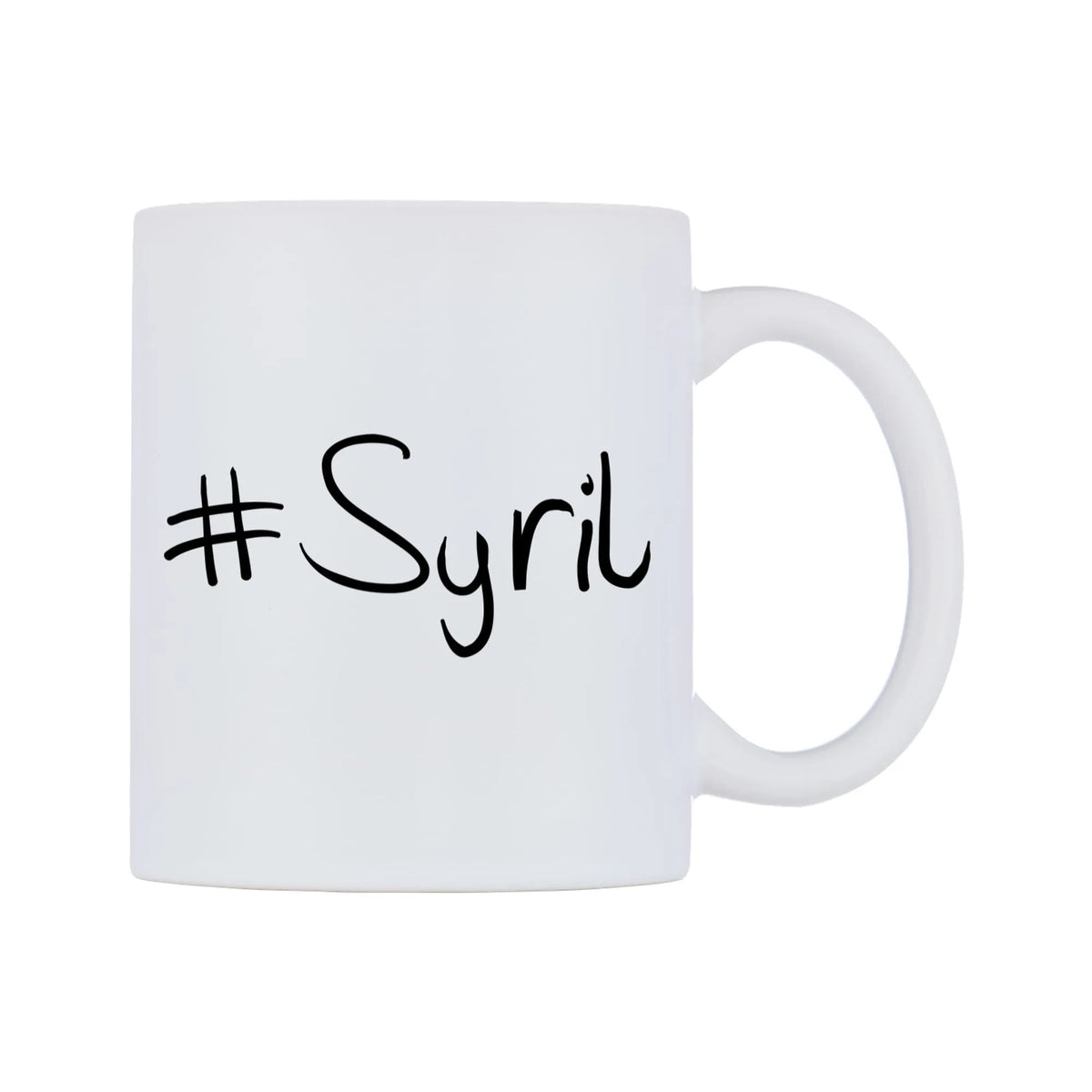 Syril Mug — mug, left side, on a white background
