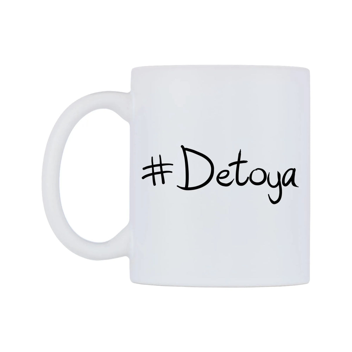 Detoya Mug — mug, right side, on a white background