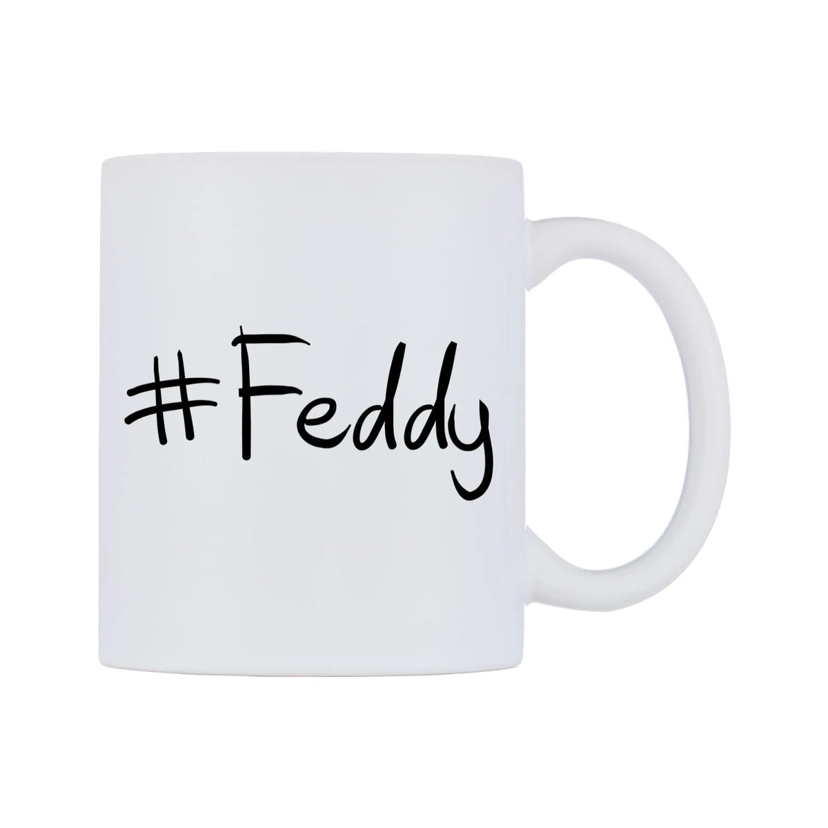 Feddy Mug — mug, left side, on a white background
