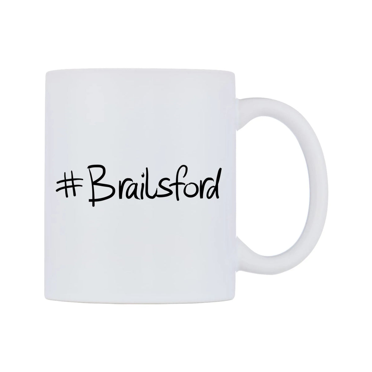 Brailsford Mug — mug, left side, on a white background
