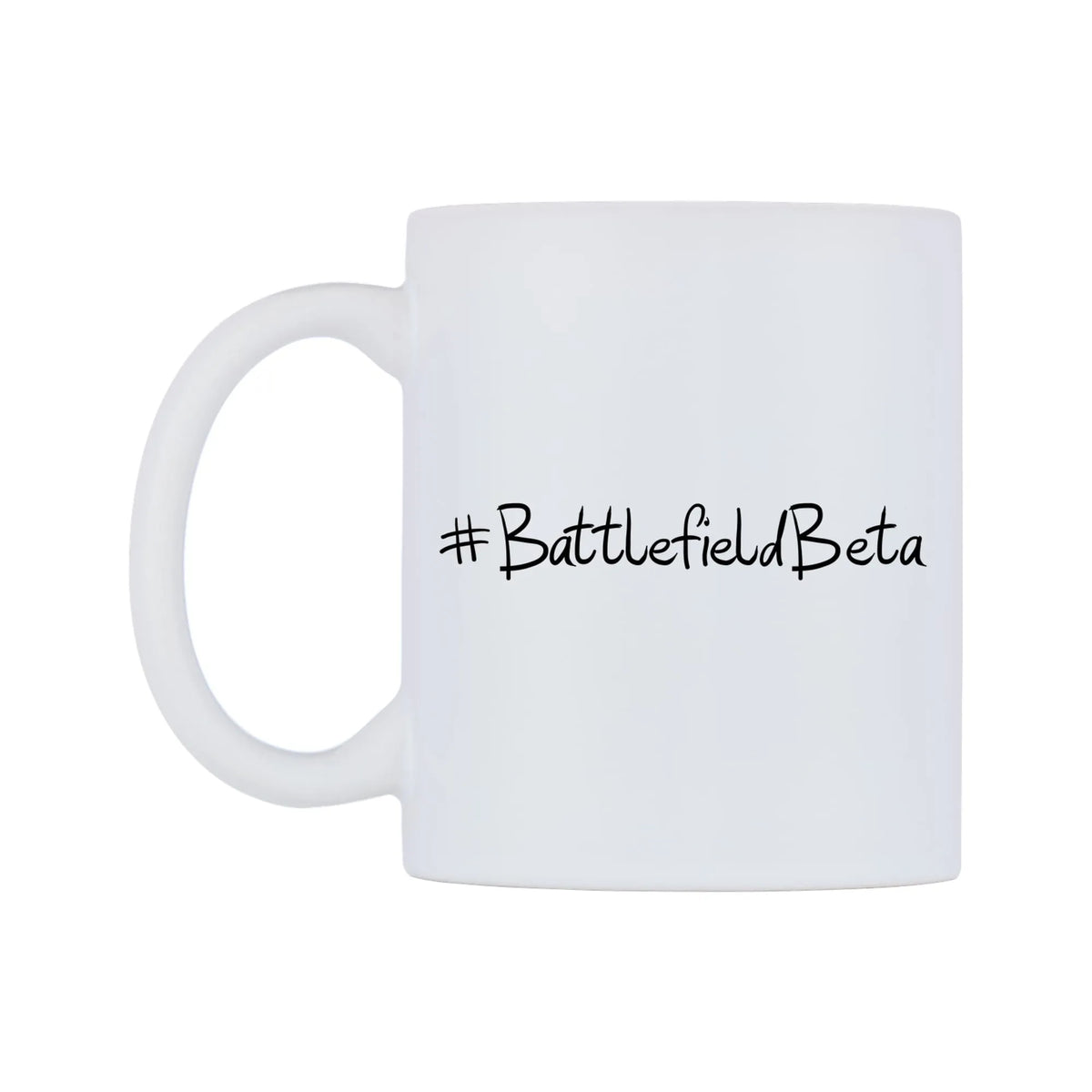 BattlefieldBeta Mug — mug, right side, on a white background