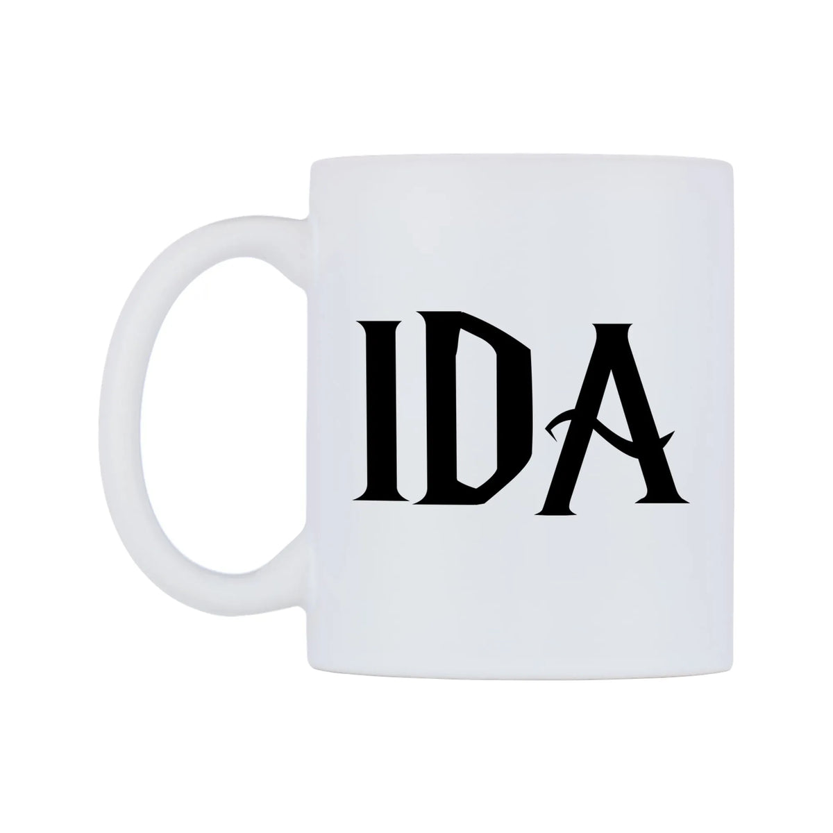 Ida - Wizard Themed Mug — mug, right side, on a white background