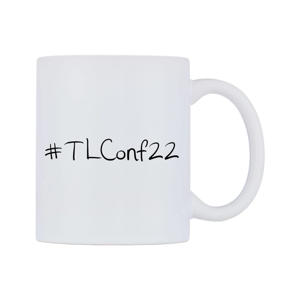 TLConf22 Mug — mug, left side, on a white background
