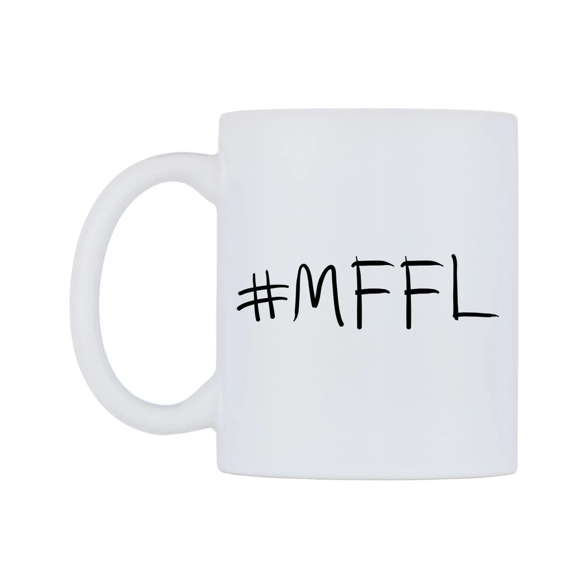 MFFL Mug — mug, right side, on a white background