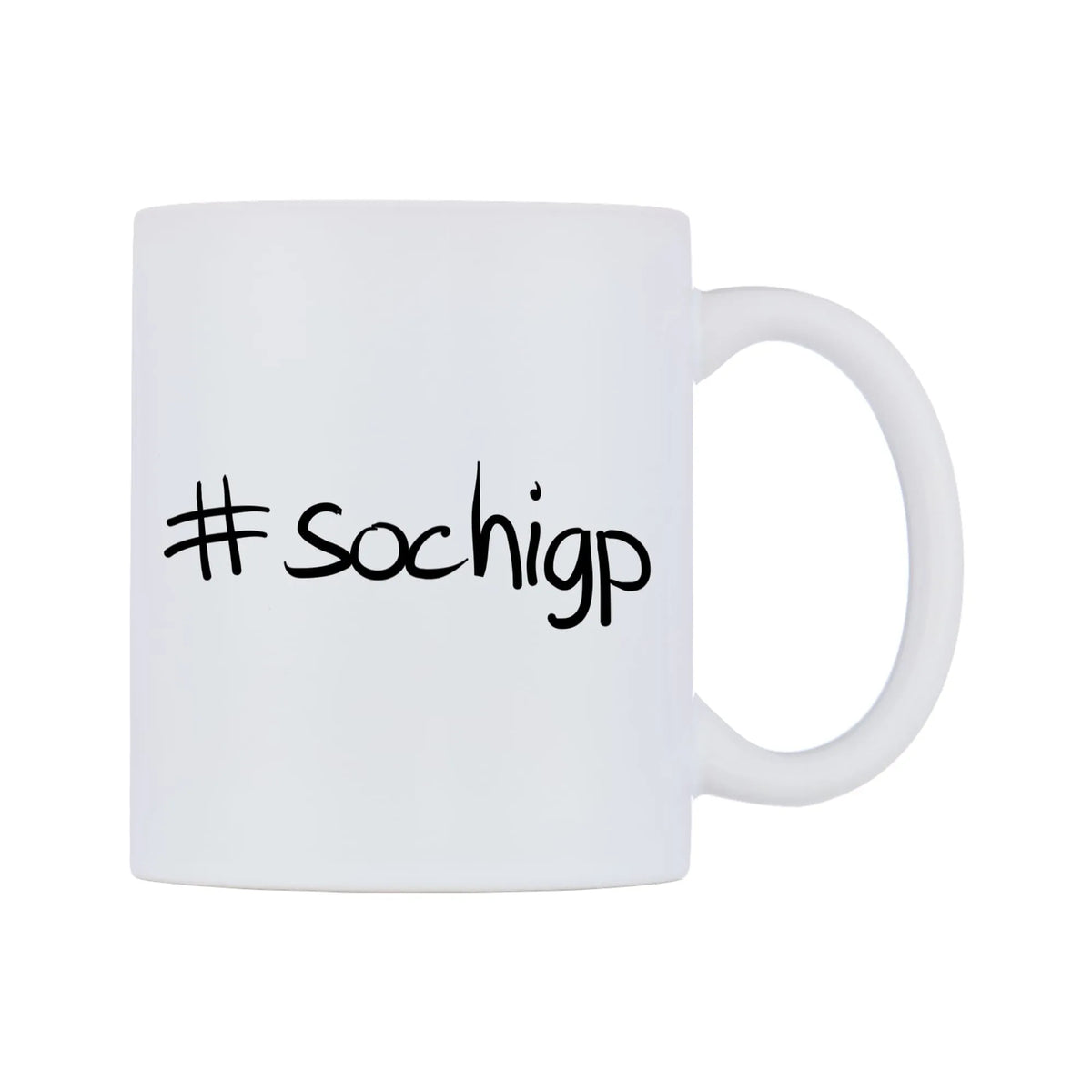 sochigp Mug — mug, left side, on a white background