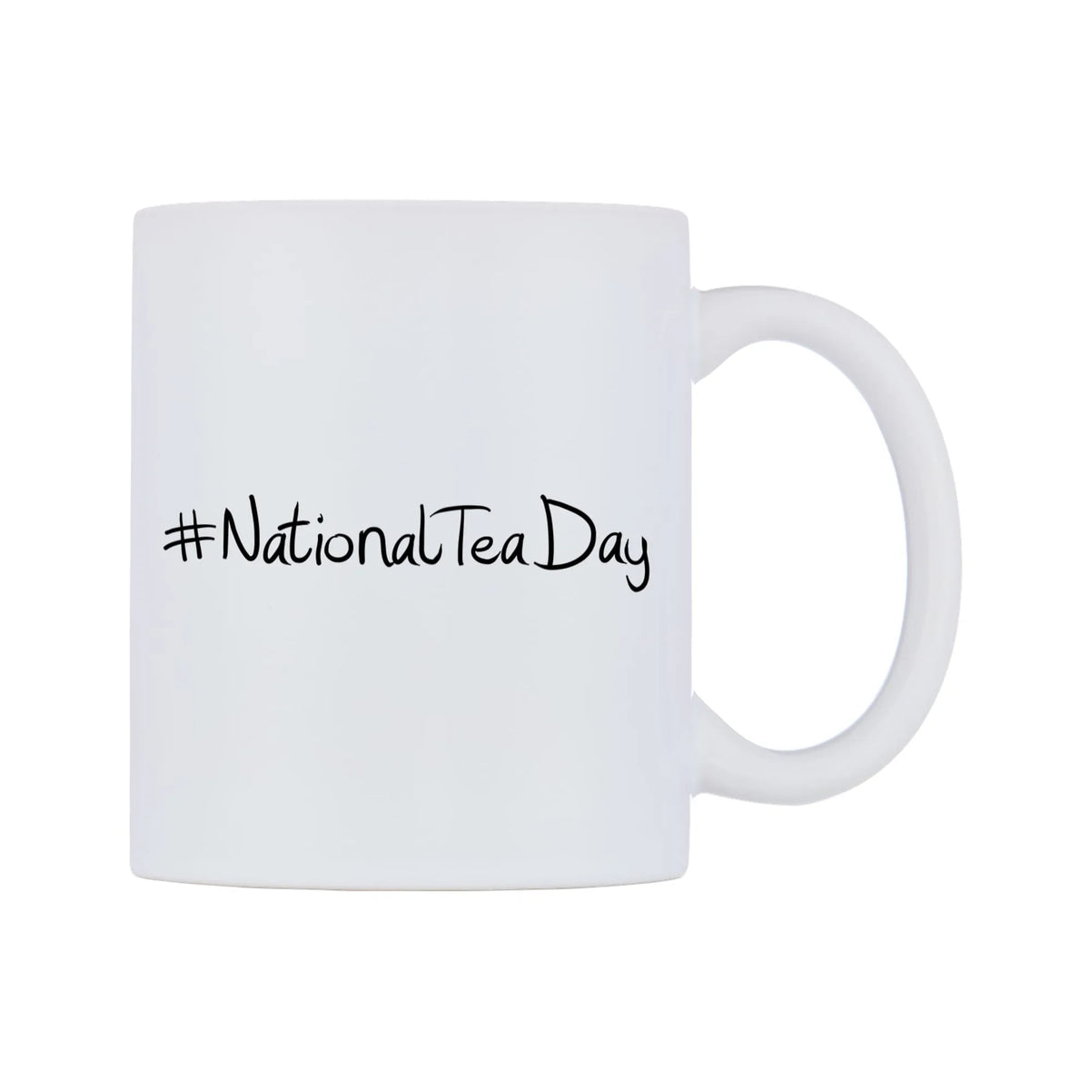NationalTeaDay Mug — mug, left side, on a white background