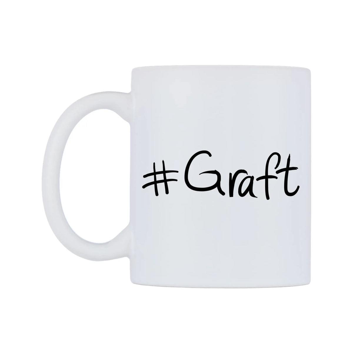 Graft Mug — mug, right side, on a white background